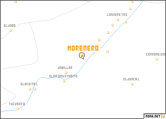 map of Morenero