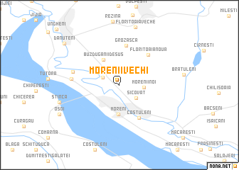 map of Morenii Vechi