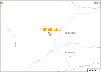 map of Morenillo