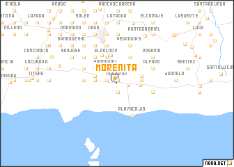 map of Morenita