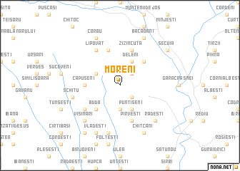 map of Moreni