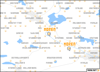 map of Moren