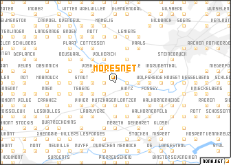 map of Moresnet
