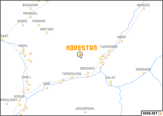 map of Morestān