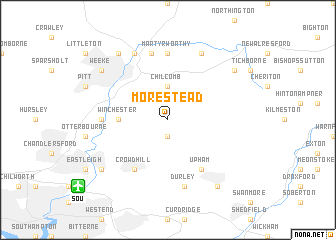 map of Morestead