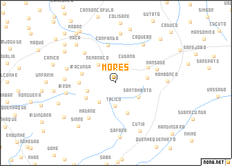 map of Morés