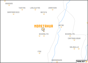 map of Moretahua