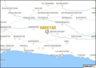 map of Moreton
