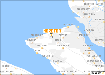 map of Moreton