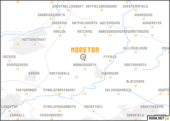 map of Moreton