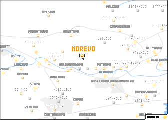 map of Morëvo