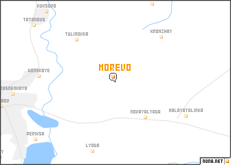 map of Morëvo