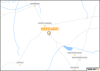 map of Morewāri