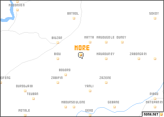 map of Moré