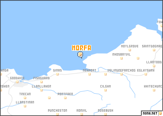 map of Morfa