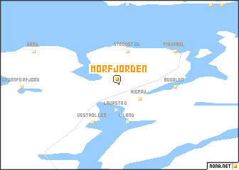 map of Morfjorden