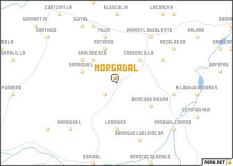 map of Morgadal