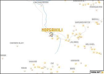 map of Morgai Kili