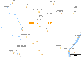 map of Morgan Center