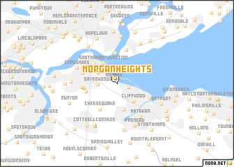 map of Morgan Heights