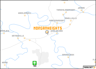 map of Morgan Heights