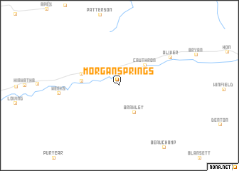 map of Morgan Springs