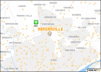 map of Morganville