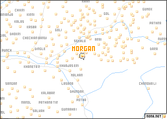 map of Morgan