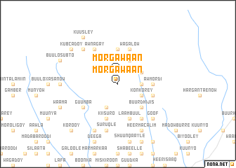 map of Morgawaan