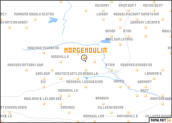 map of Morgemoulin