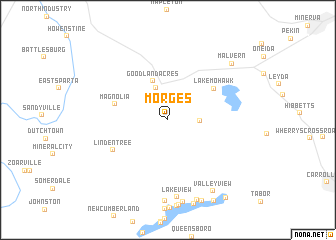 map of Morges