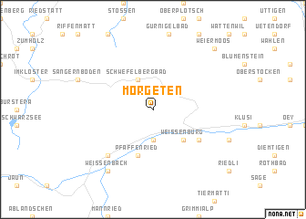 map of Morgeten