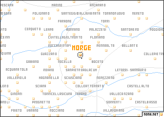 map of Morge