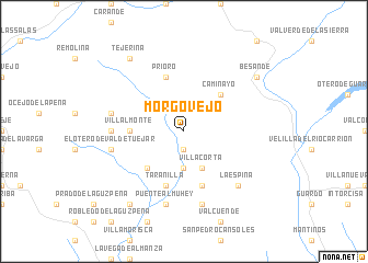 map of Morgovejo