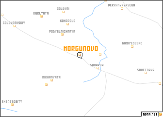 map of Morgunovo