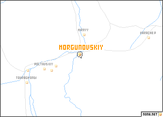 map of Morgunovskiy