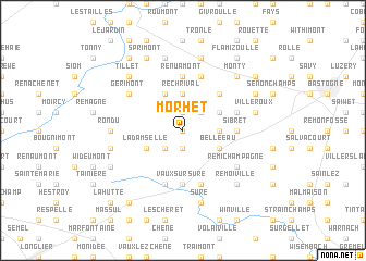 map of Morhet