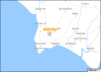 map of Moriadi