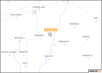 map of Moriah