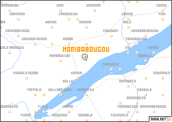 map of Moribabougou