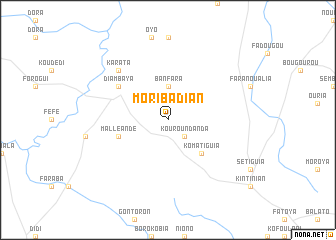 map of Moribadian