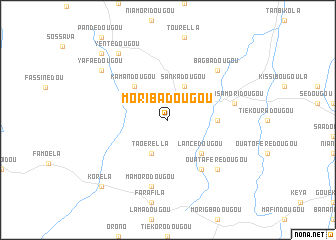 map of Moribadougou