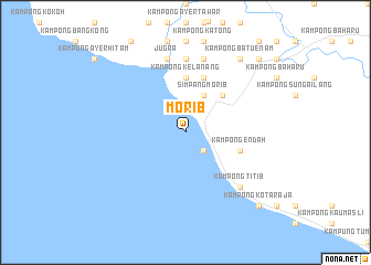 map of Morib