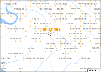 map of Moricanhe