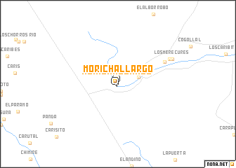 map of Morichal Largo