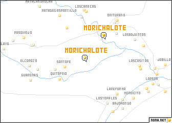 map of Morichalote