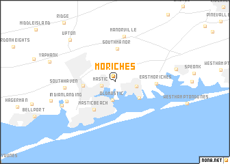 map of Moriches