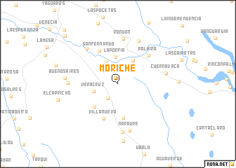 map of Moriche