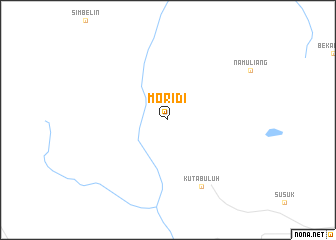 map of Moridi