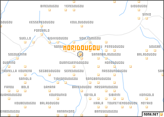 map of Moridougou